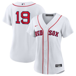 Women's Boston Red Sox #19 Roman Anthony White No Name Cool Base Stitched Jersey(Run Small)