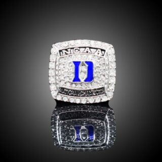 2022 NCAA 2015 Duke Blue Blue Eagles College Ring Fan Alloy Ring - number 11