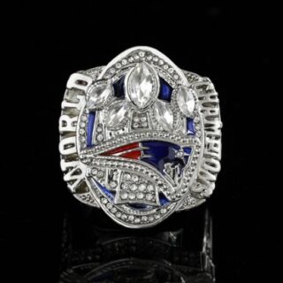 2022 NFL New Gran Patriots Super Bowl Championship ring Silver - number 11