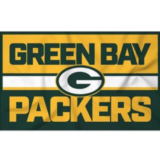 2Pcs Green Bay Packers 4X and 4 Time Super Bowl Champions Flag Outdoor Indoor 3x5 Foot Banner