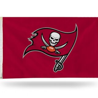 2Pcs NFL Standard 3' x 5' Banner Flag Single Sided - Indoor or Outdoor - Home Decor