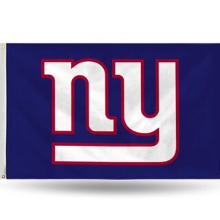 2Pcs New york Giants flag NFL Standard 3' x 5' Banner Flag Single Sided - Indoor or Outdoor - Home Decor