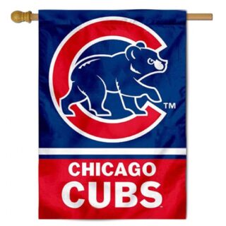 2Pcs WinCraft Chicago Baseball Two Sided House Flag