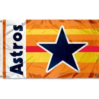 2Pcs WinCraft Houston Astros Retro Vintage Grommet Flag