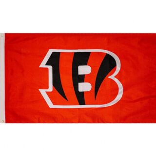 2Pcs cincinnati bengals flag Football Bold 3' x 5' Banner Flag Single Sided - Indoor or Outdoor