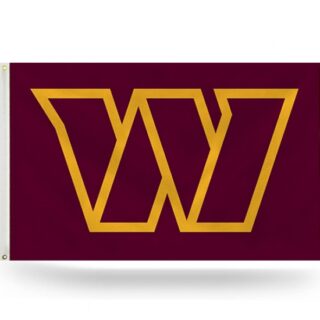 2Pcs washington redskins flag NFL Washington Commanders Primary 3' x 5' Banner Flag 3' x 5' Banner Flag Single Sided - Indoor or Outdoor