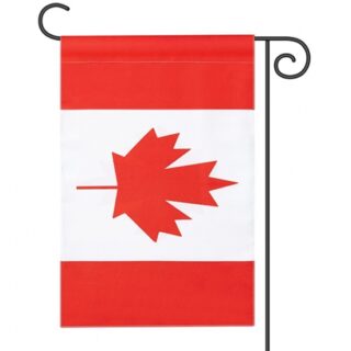 2pcs Canada Flag Canadian Garden Flags,International World Country Nation Garden Flags, Celebration Parade