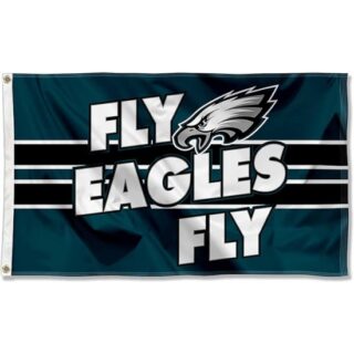 2pcs WinCraft Philadelphia Eagles Fly Eagles Fly Flag