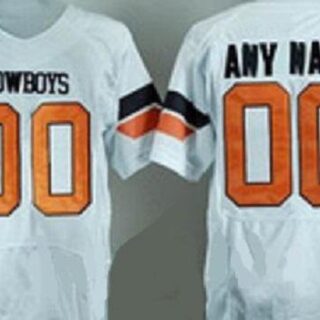 Custom Oklahoma State Cowboys Jersey Name and Number NCAA College Football Style
