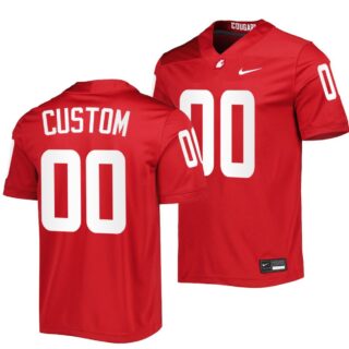Custom Washington State Cougars Jersey Name and Number College Football Untouchable Crimson