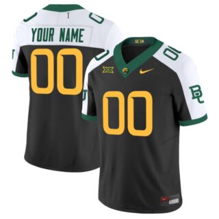 Custom Baylor Bears Jersey Name, Number Vapor Limited College Football All Stitched Black Alternate