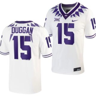 TCU Horned Frogs Max Duggan Jersey Untouchable College Football Game White #15