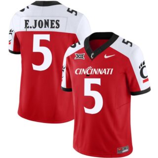 Emory Jones Jersey #5 Cincinnati Bearcats Vapor Limited College Football Stitched Red Alternate