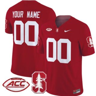 Custom Stanford Cardinal Jersey Name and Number Vapor Limited College Football Stitched Crimson