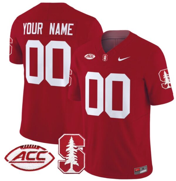 Custom Stanford Cardinal Jersey Name and Number Vapor Limited College Football Stitched Crimson