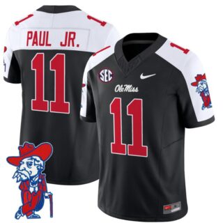 Chris Paul Jr Jersey #11 Ole Miss Rebels Vapor Limited College Football Stitched Black Alternate