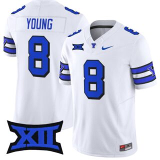Steve Young Jersey #8 BYU Cougars Vapor Limited College Football Stitched 1996 Throwback