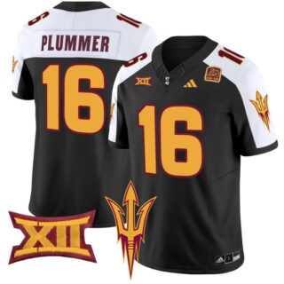 Jake Plummer Jersey #16 Arizona State Sun Devils Vapor Limited College Football Black Alternate
