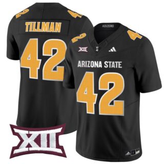 Pat Tillman Jersey #42 Arizona State Sun Devils 2024 Vapor Limited Black