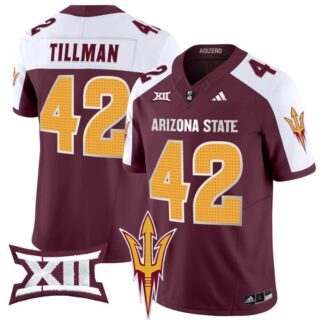 Pat Tillman Jersey #42 Arizona State Sun Devils 2024 Vapor Limited Gold