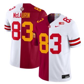 Terry McLaurin Jersey #83 Ohio State Buckeyes Split Vapor V2 Football Stitched