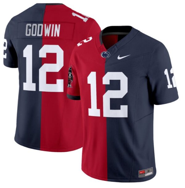 Chris Godwin Jersey #12 Penn State Nittany Lions Split Vapor Football