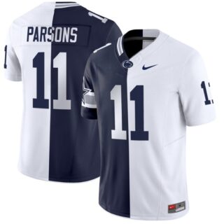 Micah Parsons Jersey #11 Penn State Nittany Lions Split Vapor Football