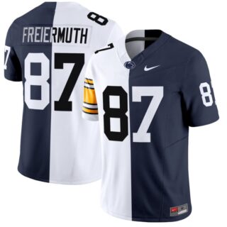 Pat Freiermuth Jersey #87 Penn State Nittany Lions Split Vapor Football