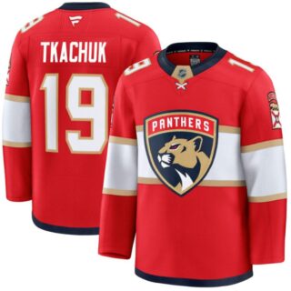 Men's Matthew Tkachuk Jersey #19 Florida Panthers 2025 Premium All Stitched