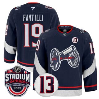 Adam Fantilli Jersey #19 Columbus Blue Jackets 2025 Stadium Series Navy