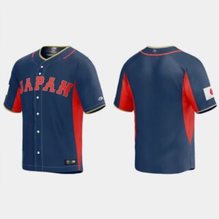 Japan Baseball Team 2023 World Baseball Classic Jersey Navy