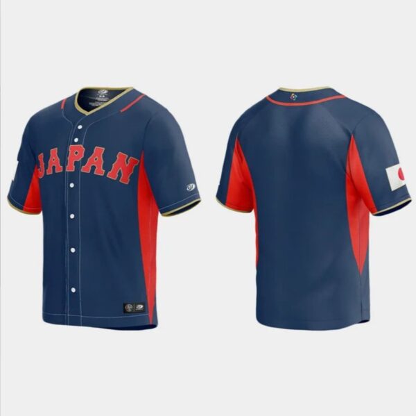 Japan Baseball Team 2023 World Baseball Classic Jersey Navy