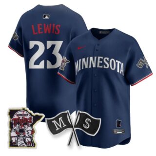 Royce Lewis Jersey #23 Minnesota Twins Alternate Limited Stitched Navy
