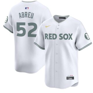 Wilyer Abreu Jersey #52 Boston Red Sox 2025 City Connect Vapor Premier Limited Stitched White