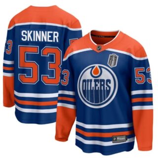 Jeff Skinner 53 Edmonton Oilers 2025 Stanley Cup Final Home Breakaway Men Jersey - Royal