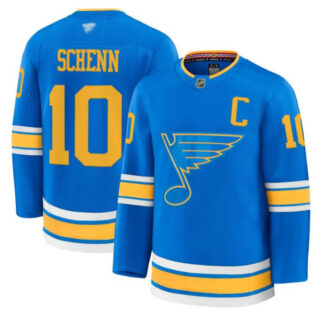 Brayden Schenn Jersey #10 St. Louis Blues 2025-26 Premium Stitched Blue