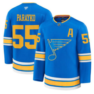 Colton Parayko Jersey #55 St. Louis Blues 2025-26 Premium Stitched Blue