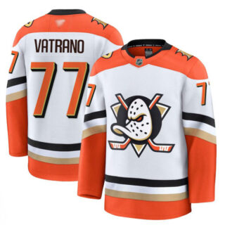 Frank Vatrano Jersey #77 Anaheim Ducks 2025 Premium Stitched Away