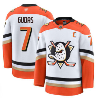 Radko Gudas Jersey #7 Anaheim Ducks 2025 Premium Stitched Away