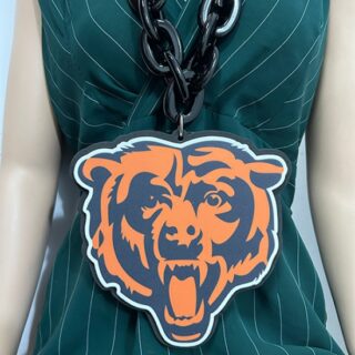 Chicago Bear Oversized Superfan Chain Necklace