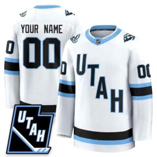 Custom Men's Utah Hockey Mammoth 2025 Limited Jersey All Stitched White
