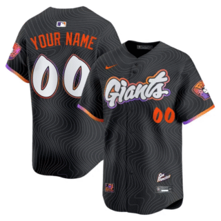 Custom San Francisco Giants 2025 City Connect Vapor Premier Limited Jersey All Stitched
