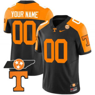 Custom Tennessee Volunteers 2023 Alternate Vapor Limited Jersey V3 All StitchedBlack