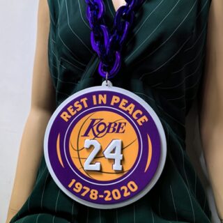 Oversized Superfan Chain Necklace