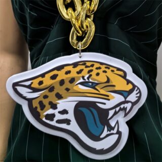 Jacksonville Jaguars Oversized Superfan Chain Necklace