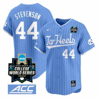 Men's North Carolina Tar Heels #44 Luke Stevenson Jersey