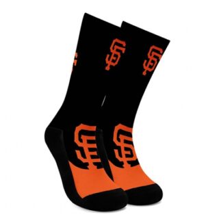 MLB For Bare Feet Men's NFL Stripe Deuce Performance Crew Socks