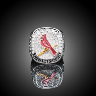 MLb 2011 Louis Cardinals Championship ring - Silver number 11
