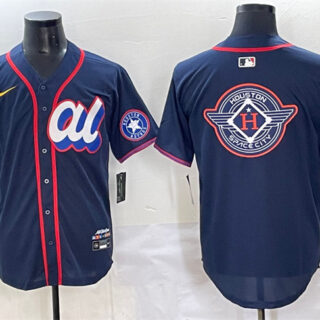 Men's American League Houston Astros Team Big Logo Navy 2025 All-Star Edition Limited Stitched Baseball Jerseys