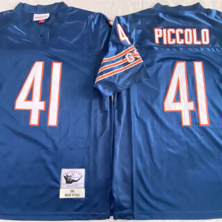 Men's Chicago Bears #41 Brian Piccolo Navy Limited Stitched Football Jersey